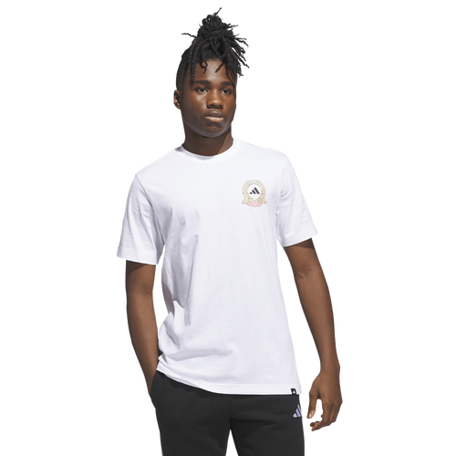 MENS - adidas 90s Nostalgia City Graphic Tee - White