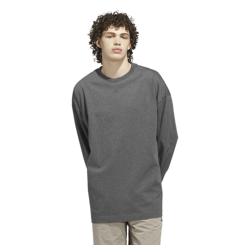 MENS - adidas Basketball Graphic Tee - Dark Grey Heather