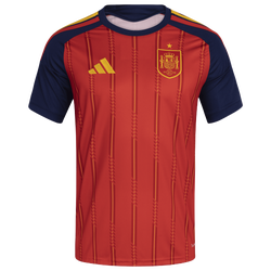 Men's - adidas Spain 26 Home Replica Jersey - Red/Navy