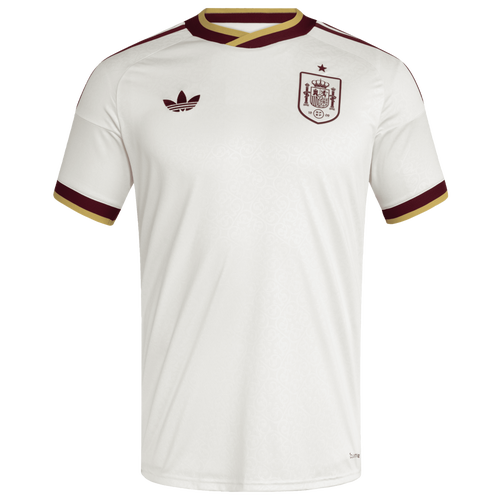  - adidas Spain 26 Away Jersey - White/Burgundy