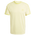 adidas 3 Stripe T-Shirt - Men's Powder Yellow/White