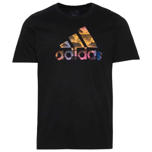 

adidas Mens adidas Tiro BOS T-Shirt - Mens Black/Multi Color Size XXL