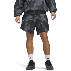 Men's - adidas Anthony Edwards All Over Print Shorts - Grey