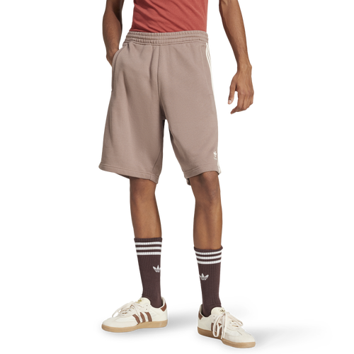 MENS - adidas Originals adicolor 3-Stripes Shorts - Trace Brown