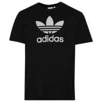 Mens Adidas Originals Trefoil T Shirt Black Gold Size S