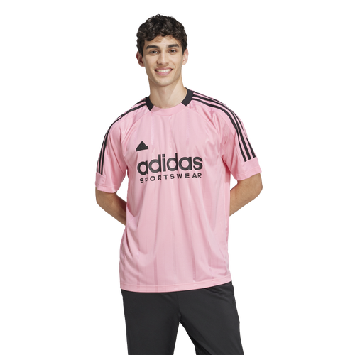 

adidas Mens adidas Tiro NTPK T-Shirt - Mens Pink/Pink Size S