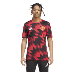Men's - adidas Manchester United Pre Match Jersey - Red