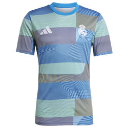 Men's - adidas Real Madrid Pre Match Jersey - Bluebird