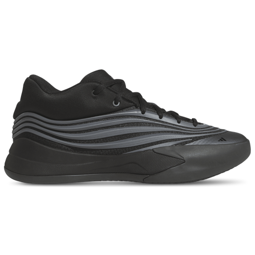 adidas Dame X - adidas Core Black/Iron Metallic Lucid Blue