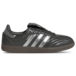 Women's - adidas Originals Samba Long Tongue - Brown/Silver