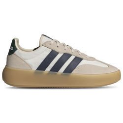 Boys' Grade School - adidas Barreda Decode - Off White/Collegiate Navy/Collegiate Green