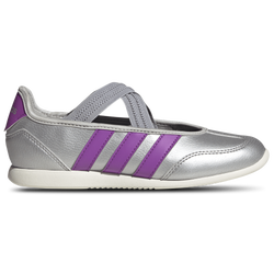 Girls' Grade School - adidas Barreda Mary Jane - Purple Burst/Off White/Silver Met