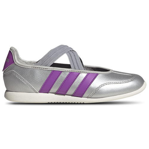 adidas Barreda Mary Jane - adidas Purple Burst/Off White Silver Met