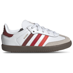 Boys' Toddler - adidas Originals Samba - Bright Red/White/Better Scarlet