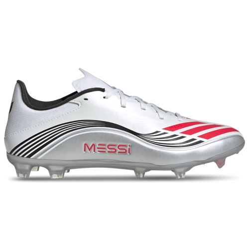 MENS - adidas F50 Messi League FG/MG - White/Lucid Red