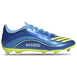 Men's - adidas F50 Messi League FG/MG - Team Royal Blue/Solar Yellow