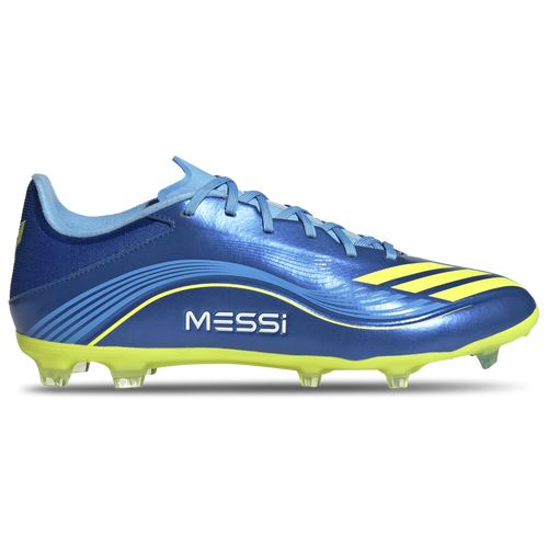 MENS - adidas F50 Messi League FG/MG - Team Royal Blue/Solar Yellow