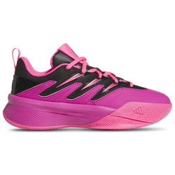 Boys' Grade School - adidas Dame Certified 3  - Black/Lucid Fuchsia/Lucid Pink