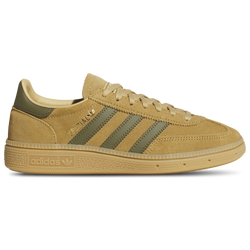Boys' Grade School - adidas Originals Handball Spezial - Golden Beige/Olive/Gum