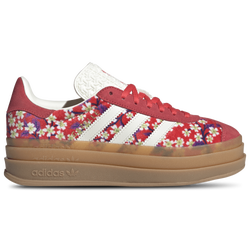 Girls' Grade School - adidas Originals Gazelle Bold - Lucid Red/Multi