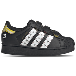 Boys' Preschool - adidas Originals Superstar LED Lights - Black/White/Multi