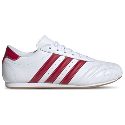 Women's - adidas Taekwondo Slip - White/Team Victory Red