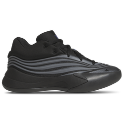 Boys' Grade School - adidas Dame X - Black/Iron Metallic