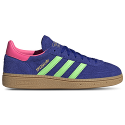 Women's - adidas Originals Handball Spezial - Lucid Blue/Lime Burst/Lucid Pink