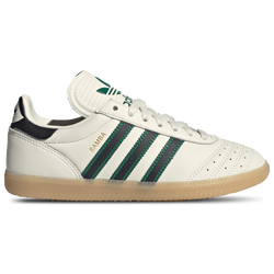 Boys' Grade School - adidas Originals Samba JP - Gum/Off White/Core Black