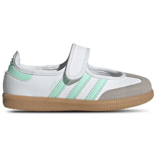 GIRLS - adidas Originals Samba Jane - Ftwr White/Easy Green