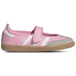 adidas Kids Originals Samba - Girls' Grade School Off White/Bliss Pink/Bliss Pink Size 06.0