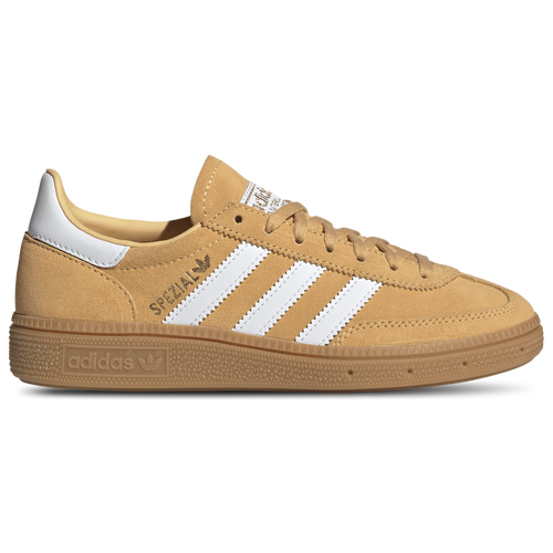 MENS - adidas Originals Handball Spezial - White/Semi Ice Tangerine Gum