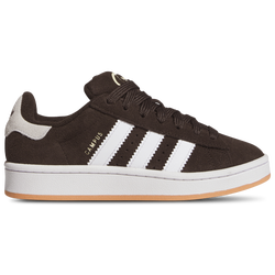 Boys' Grade School - adidas Campus 00S - White/Brown/Brown