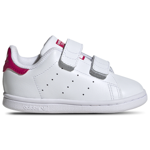 BOYS - adidas Originals Stan Smith - White/Bold Pink