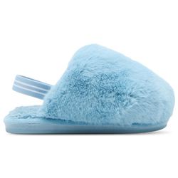 Girls' Grade School - Steve Madden Jpoof Slipper - Blue