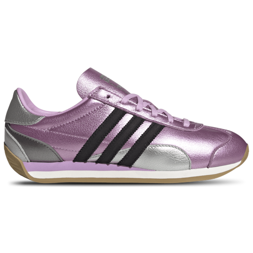 WOMENS - adidas Originals Country - Bliss Lilac/Silver Metallic