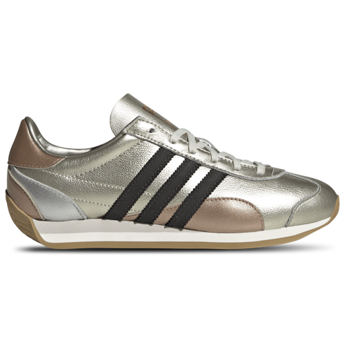WOMENS - adidas Originals Country - Silver Metallic/Gold