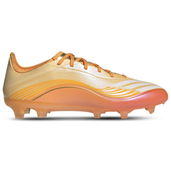 Men's - adidas F50 Pro Messi FG - Gold Met/Ice Tangerine/Pure Tangerine