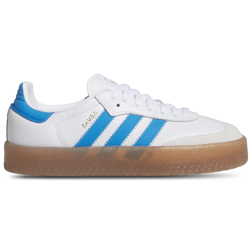  - adidas Originals Sambae - White/Bright Blue Metallic Gold