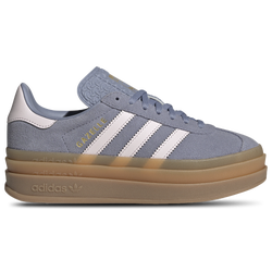 Girls' Grade School - adidas Originals Gazelle Bold - Purple/Pink/Brown