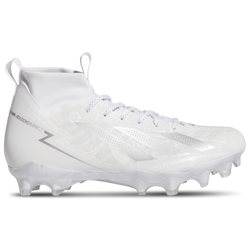 Men's - adidas adizero Impact II Mid Cut - Footwear White/Footwear White/Silver Metallic