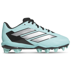 Boys' Grade School - adidas Adizero Instinct 2.0 MD K ART - Flash Aqua/Core Black/Silver Metallic