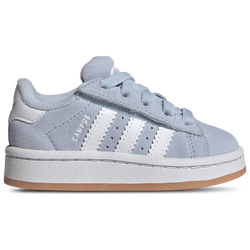 Boys' Toddler - adidas Originals Campus 00s CF EL - Ftwr White/Gum/Crystal Sky