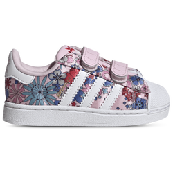 Girls' Toddler - adidas Originals Superstar II - Clear Pink/White/Light Pink