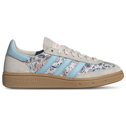 Girls' Grade School - adidas Originals Handball Spezial - Off White/Gum/Icy Blue