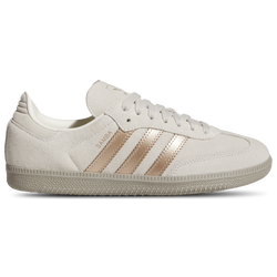 Women's - adidas Originals Samba OG - Off White/Copper Metallic