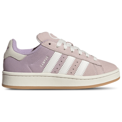Girls' Grade School - adidas Originals Campus 00s - Core White/Almost Pink/Powder Plum