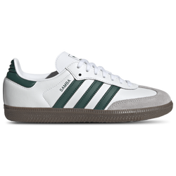 Boys' Grade School - adidas Originals Samba OG - Gum/White/Collegiate Green
