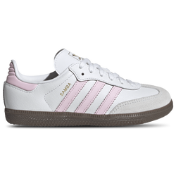 Boys' Preschool - adidas Originals Samba - Clear Pink/White