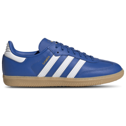 Boys' Grade School - adidas Originals Samba - Blue/White